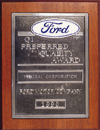 Ford Q1 Award